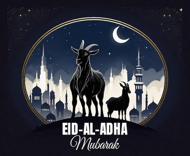 PSD eid al-adha foto gratuite poster di volantini e eid al-adha sfondo