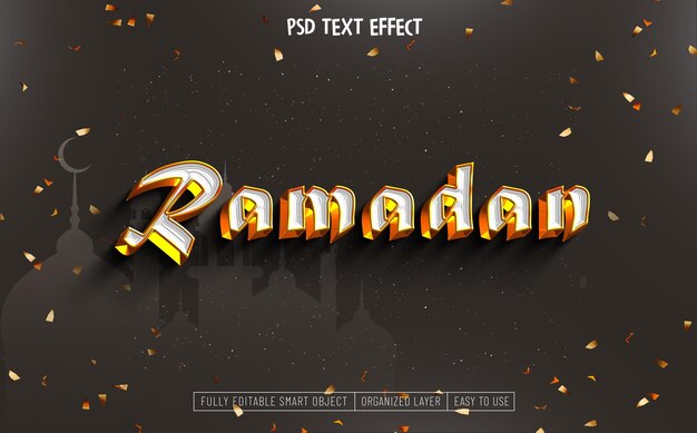 PSD eid al adha mubarak text effect