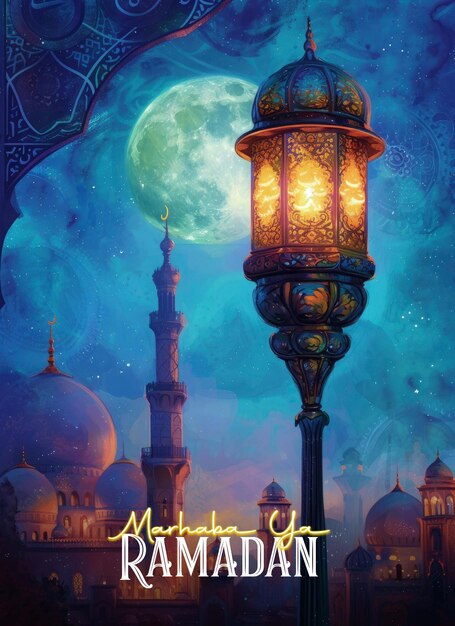 Eid al fiter poster template ramadan kareem islamic festival template