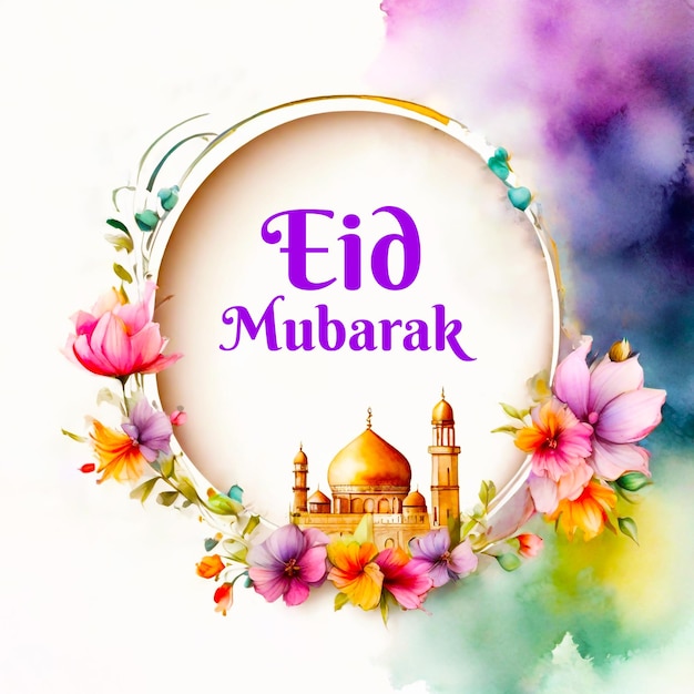 PSD eid al fitr social media post template facebook post eid al fitr post