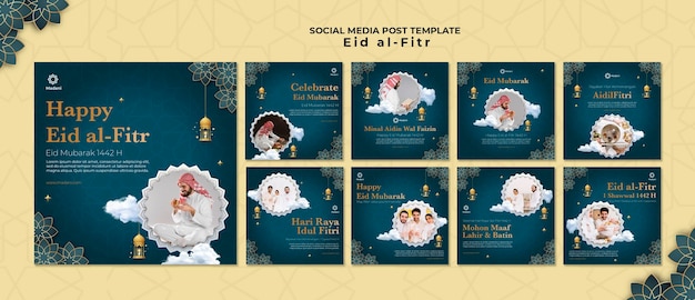 eid al-fitr social media posts