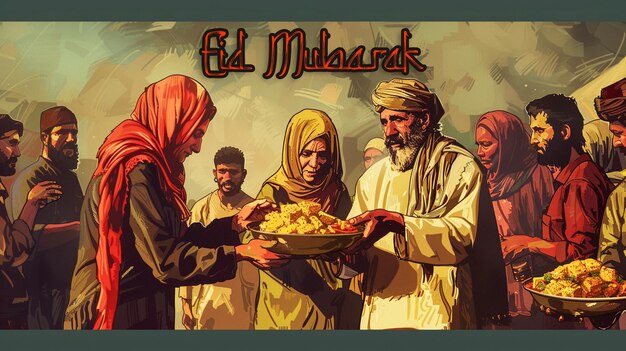 PSD eid al-fitr 祝賀カード フォト 写真