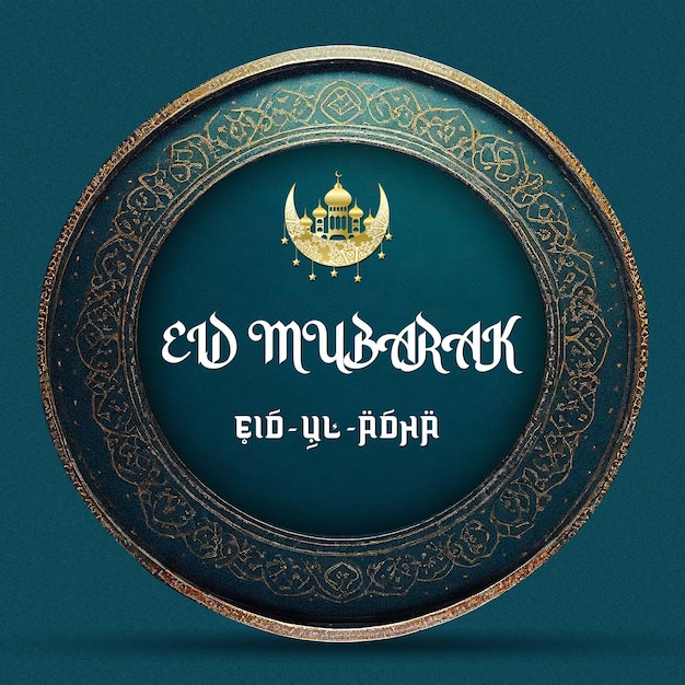 PSD eid en ramadan duel gouden ovale abstract sociale media banner