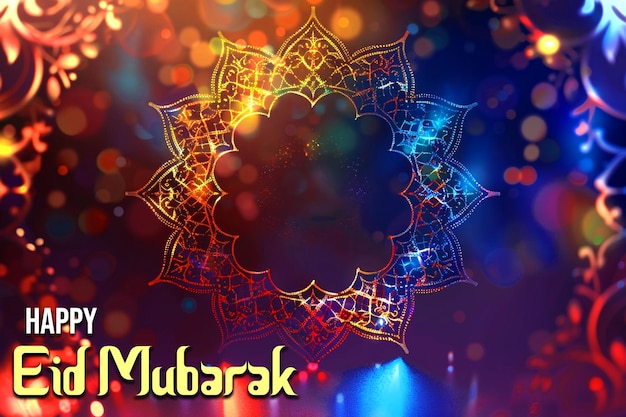 PSD eid mubarak and eid al adha greeting