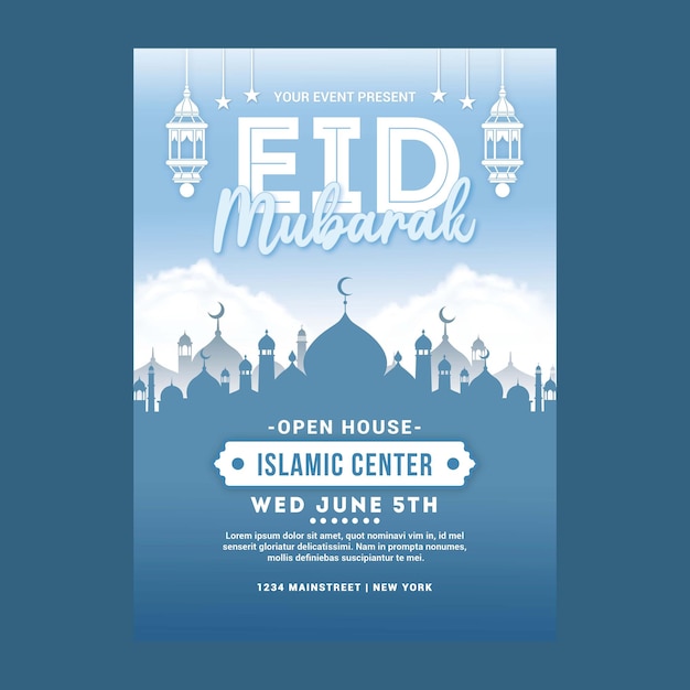 Eid mubarak flyer 1