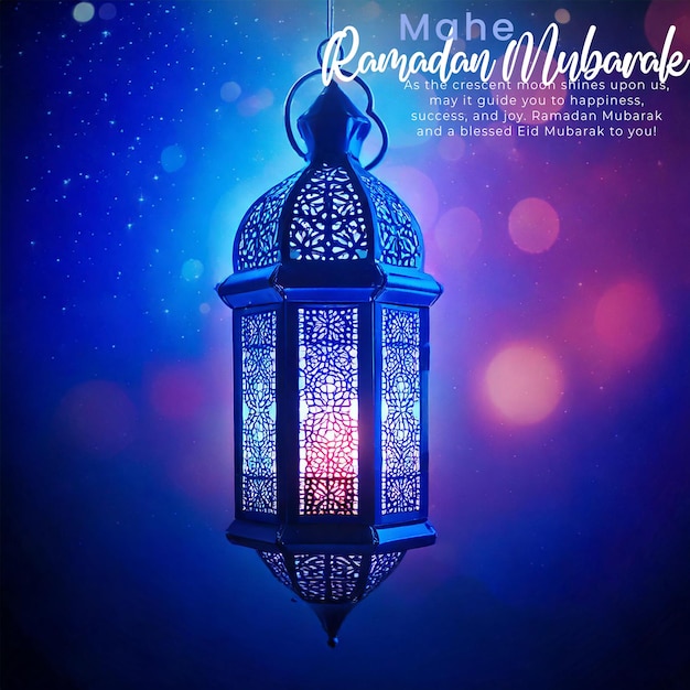 eid mubarak holy ramadan mubarak greeting card poster design