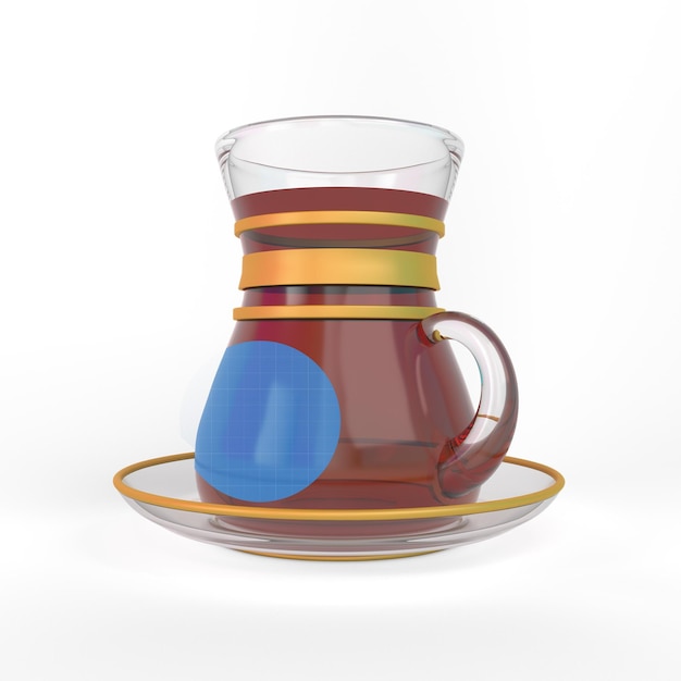 PSD eid tea cup