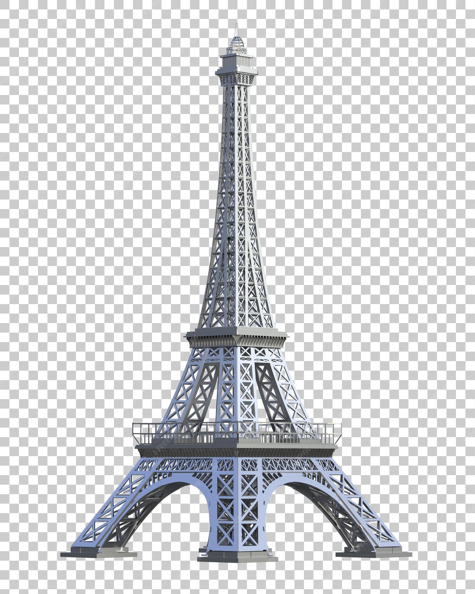 Tháp Eiffel được render 3D trên nền trong suốt: Với hình ảnh Tháp Eiffel 3D trong suốt, bạn sẽ mơ mộng như đang đứng trên đỉnh của tháp vạn vật nổi tiếng này. Với công nghệ render 3D hiện đại, bạn có thể nhìn thấy chi tiết rất chân thật của Tháp Eiffel. Trong khi chiêm ngưỡng bức tranh đầy màu sắc này, bạn không thể ngừng được nhặt những chi tiết mới và độc đáo!