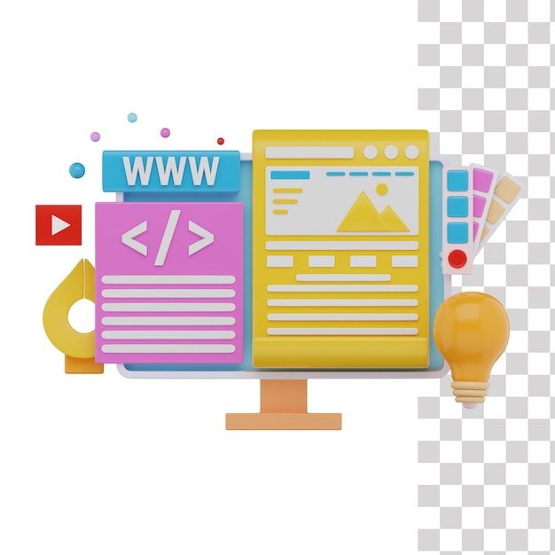 Ekran komputera ze stroną internetową