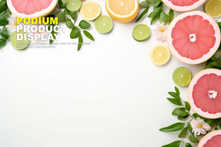 PSD элегантный подиум для демонстрации продукта, макет для демонстрации шоу-продукта
