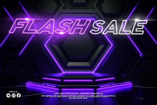 Cyber electric showcase neon light podium template в футуристической цифровой среде