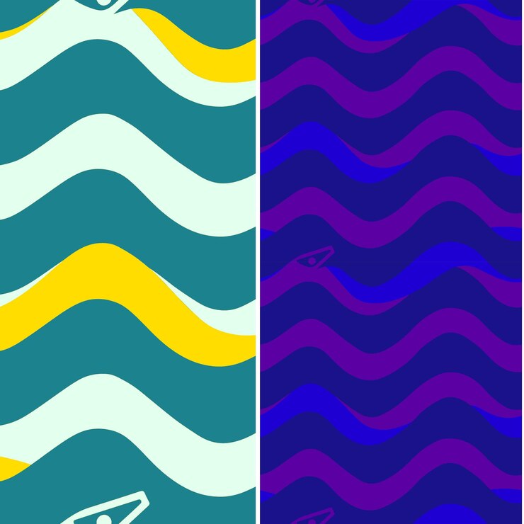 PSD electric eel with elongated silhouette stylized minimal grap nature pattern vector designs
