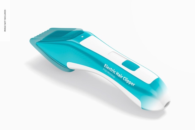 PSD electric hair clipper mockup