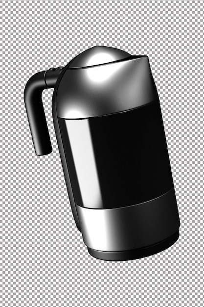 Electric kettle isolated on white