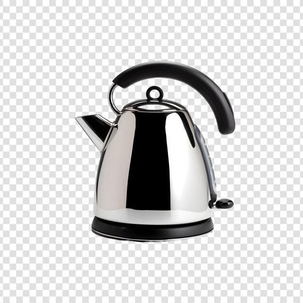 PSD electric kettle on a transparent background