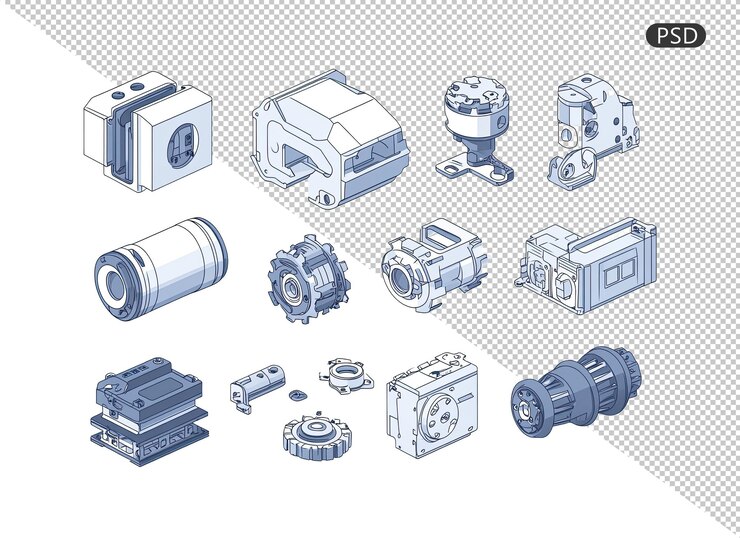 PSD electric motor integrated gearbox