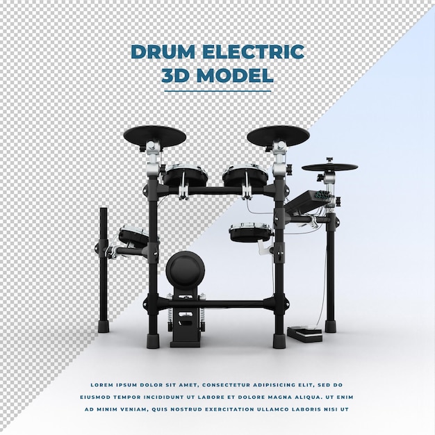 Electronic drum kit