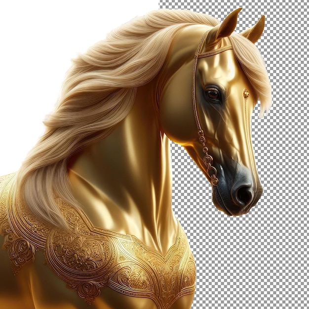 PSD elegancja jeździecka ilustracja o odizolowanym koniu