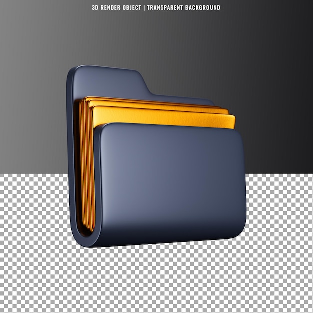 PSD elegant 3d icon rendering template premium psd