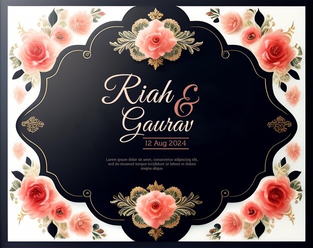 Betrothal Card PSD High Quality Free PSD Templates for Download Betrothal Card PSD High Quality Free PSD Templates for Download