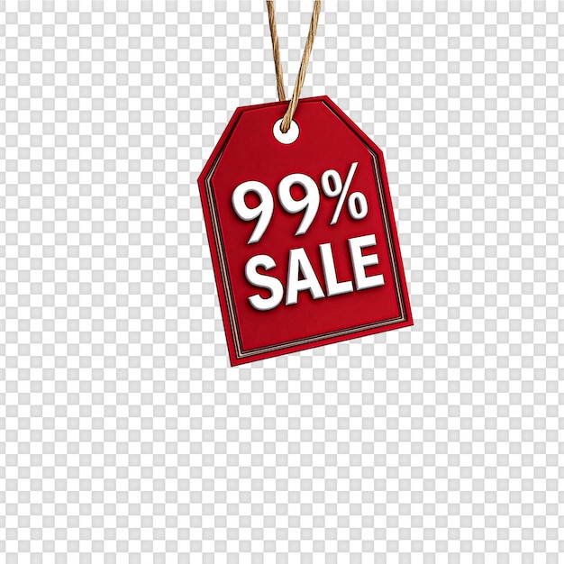 Elegant Black Friday verkoop bord op een doorzichtige achtergrond