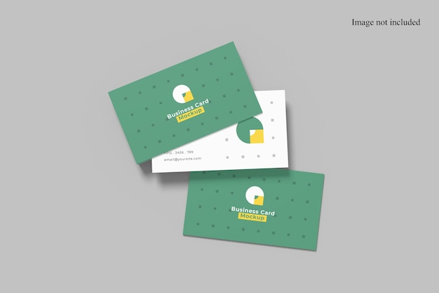 Elegant business card mockup for showcasing your design to clients