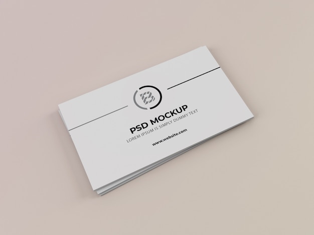 Elegant Business Card Mockup