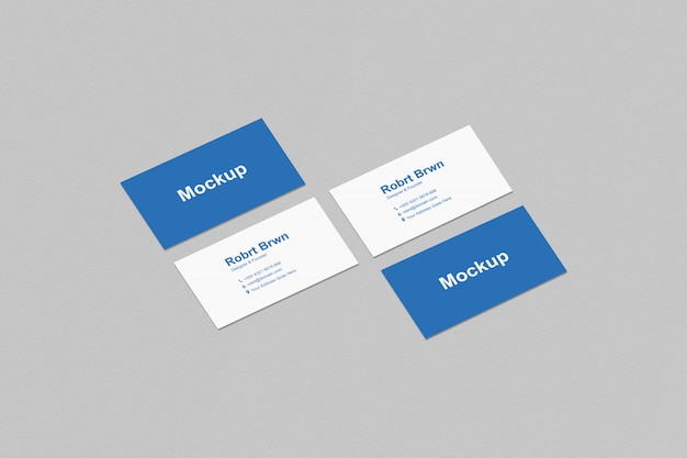 Mockup elegante biglietto da visita