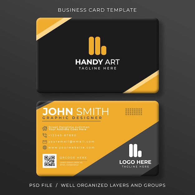 Elegante modello di business card