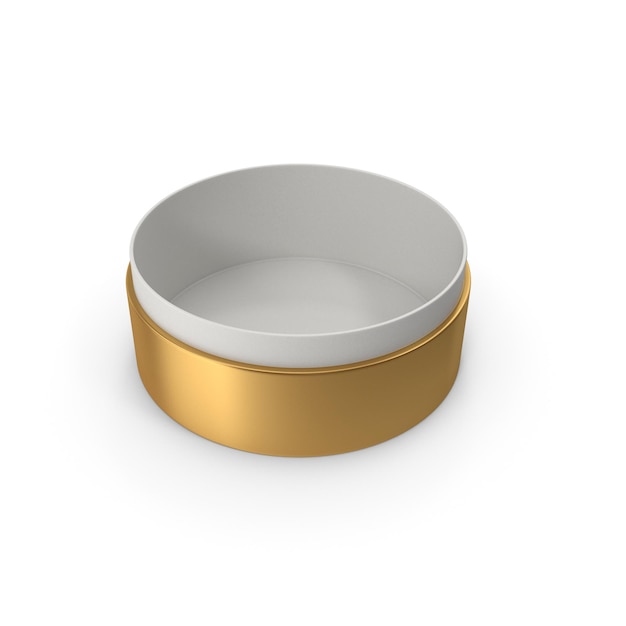 Elegant Empty Jewellery Box Opened with Gold Ornament Design Perfect for Displaying Precious Access