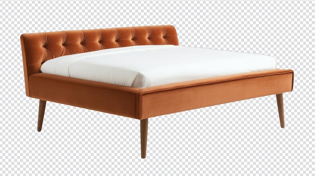 Elegant fluweel bekleed bankje ideaal voor het verbeteren van uw woonruimte met een vleugje luxe en comfort in het interieurontwerp