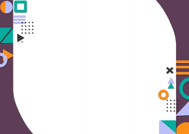 Elegant geometrisk skabelon til certifikat for priser og eksamensbevis