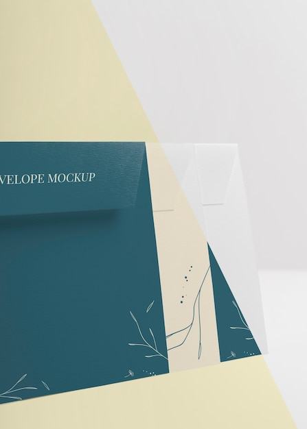 Elegant invitation mock-up assortment