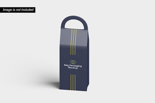 Elegant Paper Bag Packaging Mockup