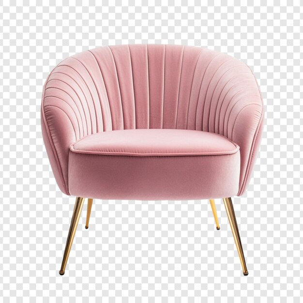 Elegant Pink Velvet Accent Chair Gold Legs Modern Furniture Home Decor Stylish Seating Luxury Upholstery Comfortable Armchair Interior Design