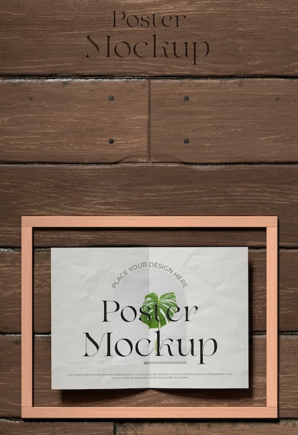 PSD elegant posterframe-ontwerpmodel