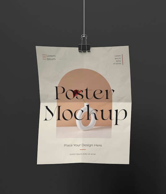 PSD elegant posterontwerpmodel
