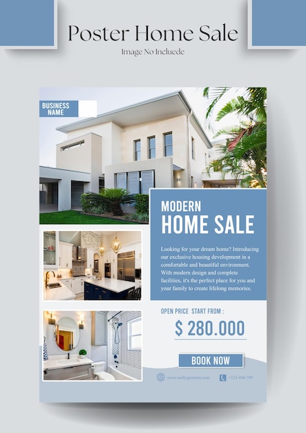 elegant real estate listing template
