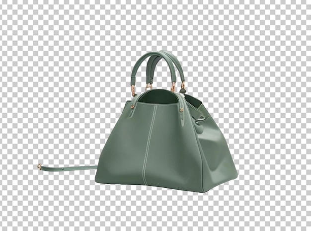 PSD elegant reptile lather green women bag