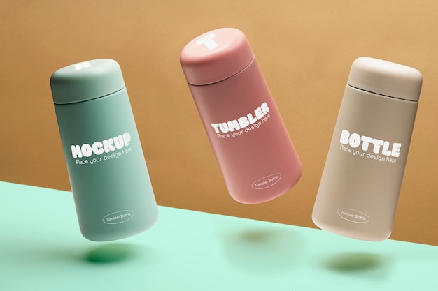elegant tumbler mockup design