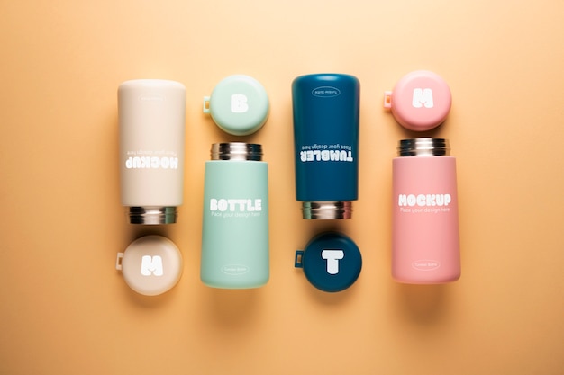 elegant tumbler mockup design