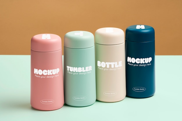 elegant tumbler mockup design
