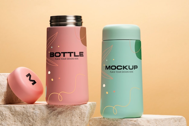 Elegant tumbler mockup design