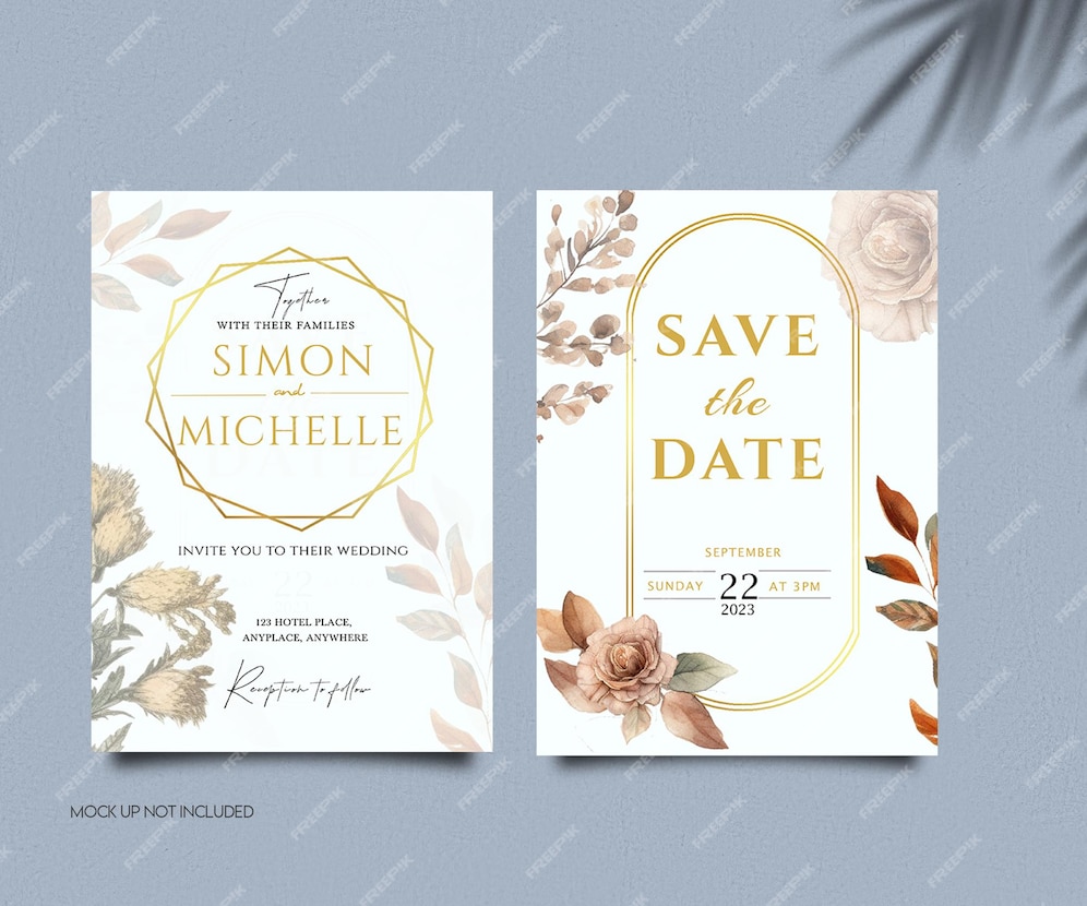 Premium PSD Elegant Wedding Invitations Floral Designs premium-psd-elegant-wedding-invitations-floral-designs