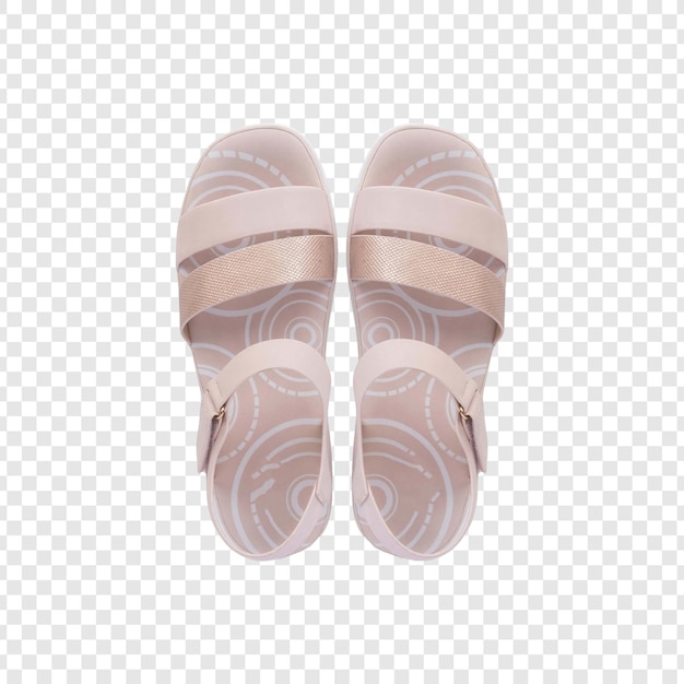Elegante beige en gouden sandalen voor de zomer