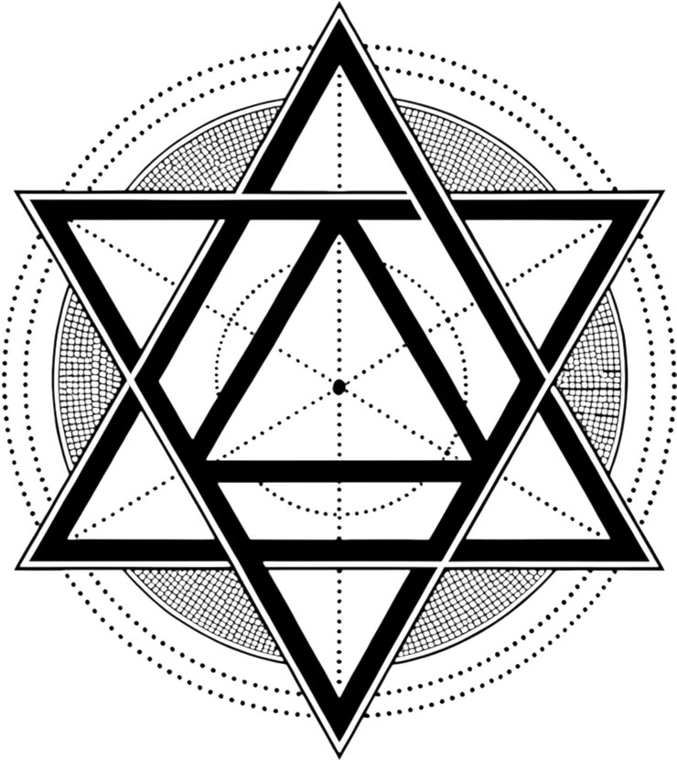 PSD elegantny abstrakcyjny symetryczny kształt geometryczny z doskonałą precyzją zrównoważonej