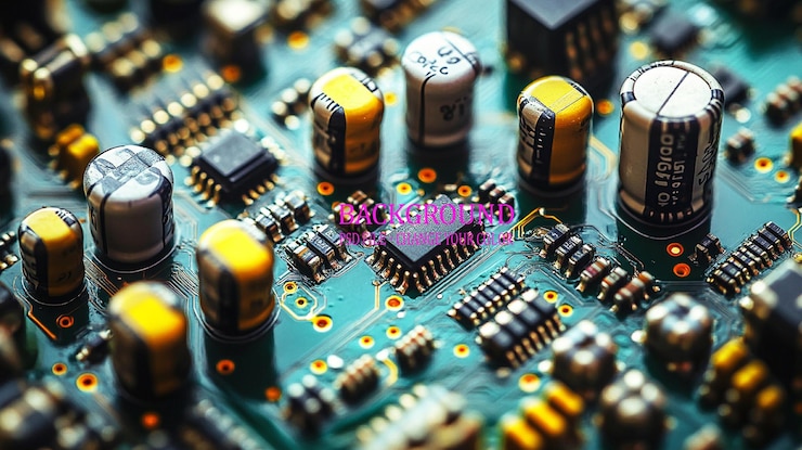 PSD elektronik baggrund
