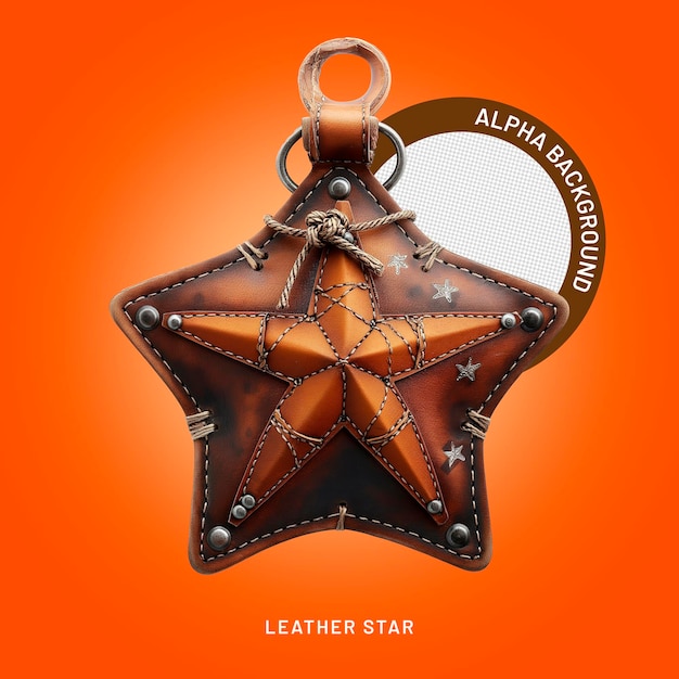 Element leather star