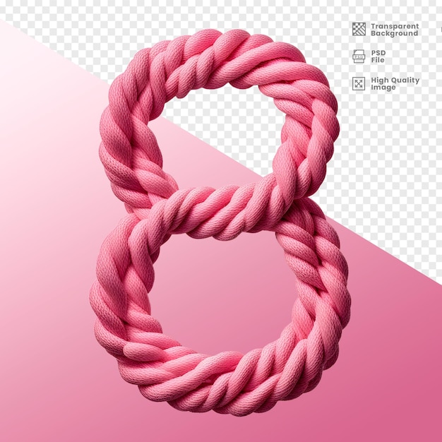 PSD elemento 3d dia das mulheres womens day 3d element