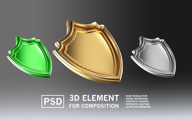 Elementy osłony 3D